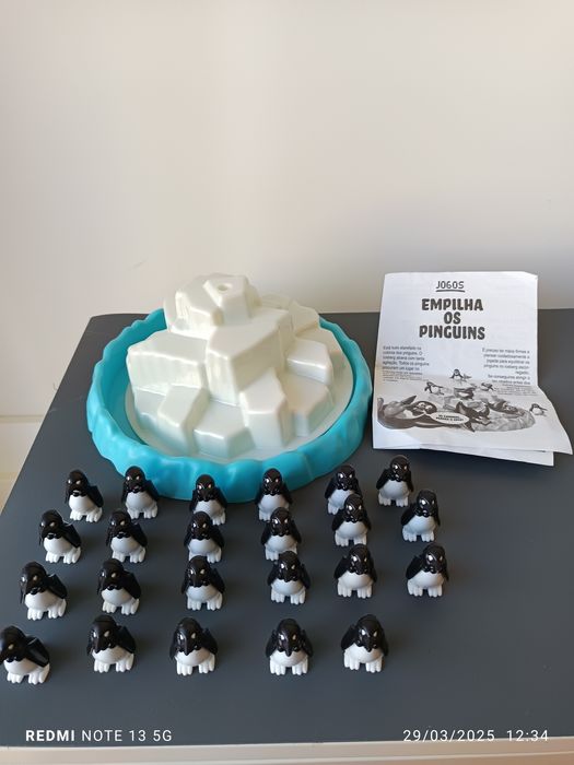 Jogo Empilha os pinguins