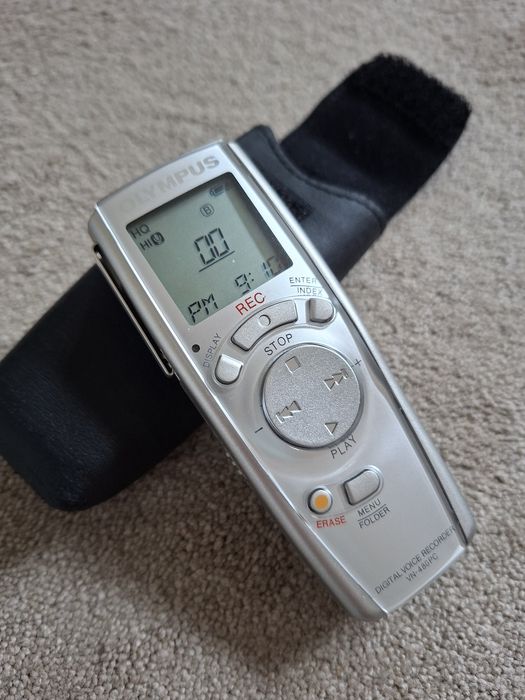 OLYMPUS Digital Voice Recorder VN-480PC Cyfrowy Rejestrator Dźwięku retro vintage