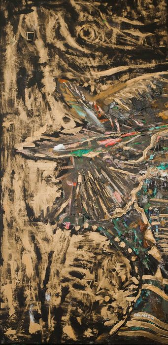 Картина  Polynesia Gold диптих