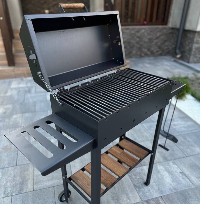 Мангал на 8 шампуров с грилем 4 мм стали | Качество гарантируем‼️