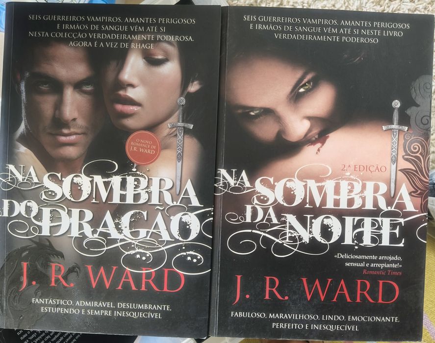 Livros de vampiros variados