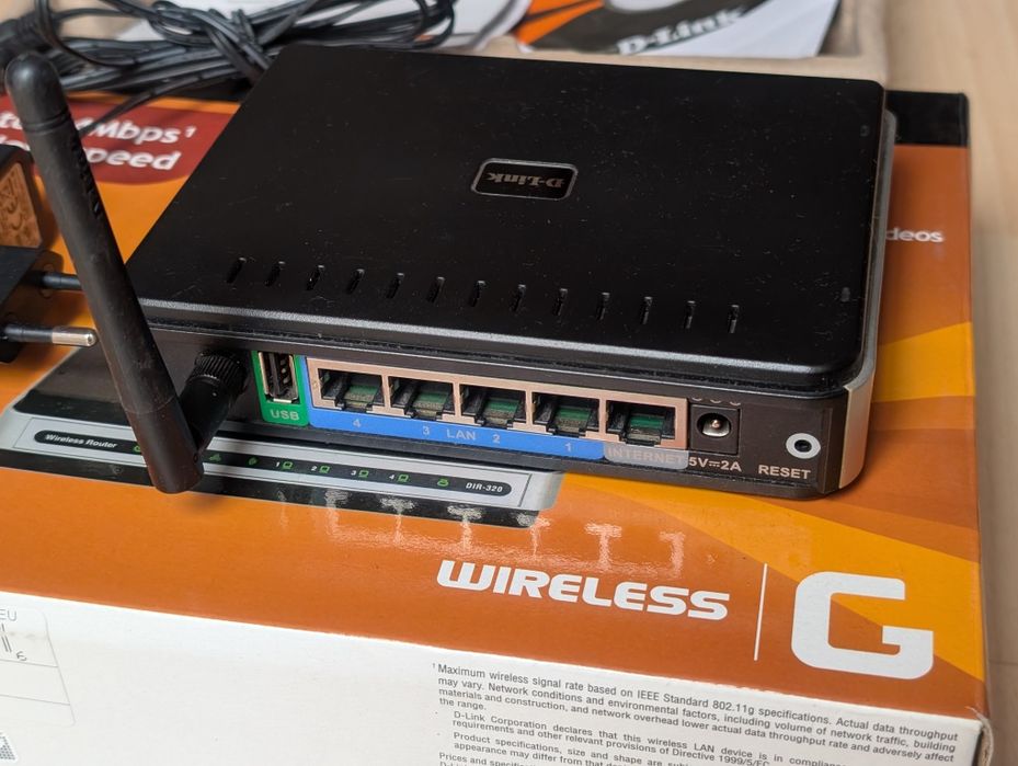 D-Link DIR-320 dd-wrt