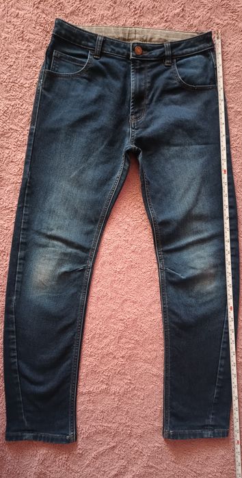 Spodnie jeansowe George 140-146 regulowane wymiary na zdjęciach