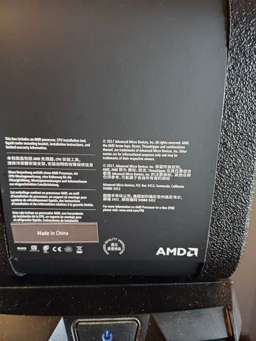 Processador AMD Ryzen Threadripper 1920X