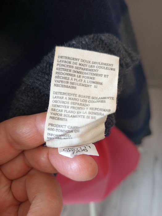 Hilfiger-sweter wełna jagniecaXL