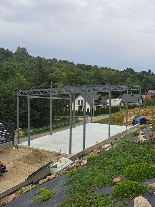 Konstrukcja .  Magazyn / Hala / Wiata / Garaż