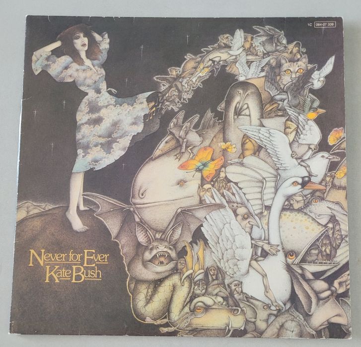 Kate Bush - Never For Ever LP 1980 Ger. VG+