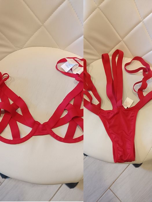 Шикарний еротичний набір бюсгалтер+ трусики