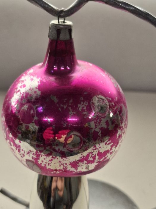 Bombka-muchomorek duża prl