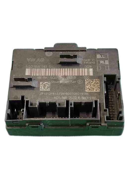 Módulo Porta Frente Esquerdo AUDI A3 Limousine 5Q0959593D (OEM) | 5Q0959593B (OEM)
