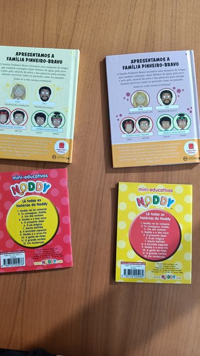 Cressida Cowell e Noddy 

AS AVENTURAS