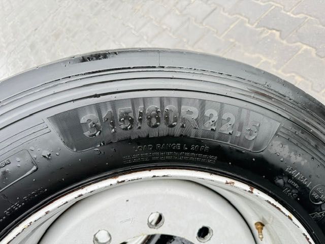 koła do paszowóz 315/60R22.5 używane 2 szt