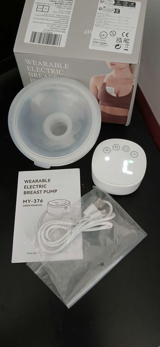 Tira leite elétrico e funil da bomba tira leite