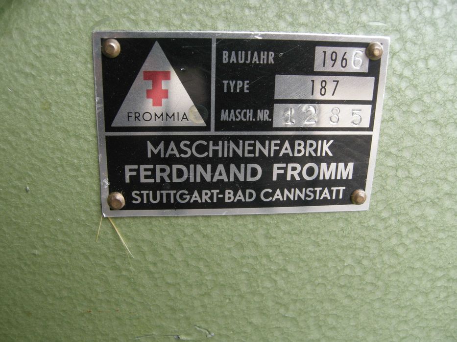 Piła Frommia  do metalu z Niemiec