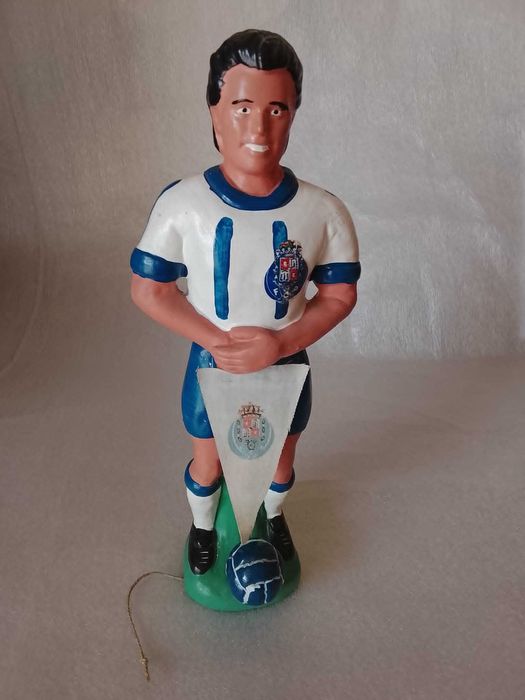 Boneco Grande em Barro do FC Porto.