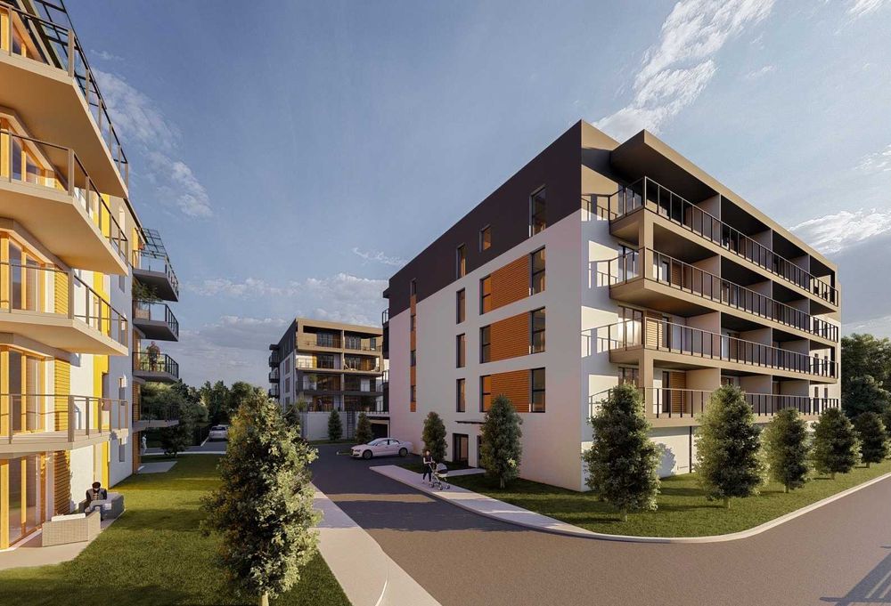 Ostoja Park - 3 pokoje, o pow. 62,62 m2, balkon 13,50 m2