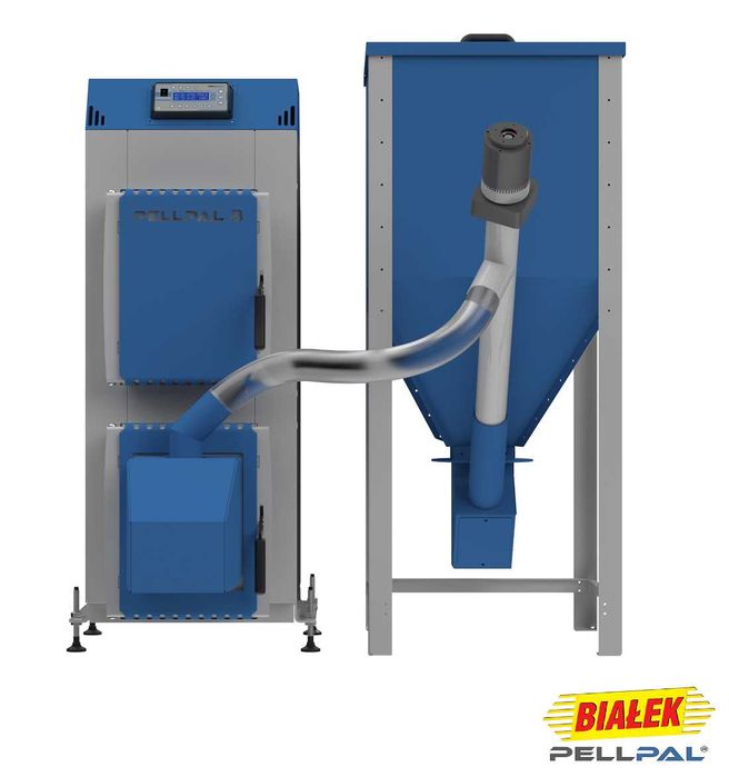 Kocioł Piec z podajnkiem na pellet PELLPAL 8 KW - 5 KLASA do 100m2