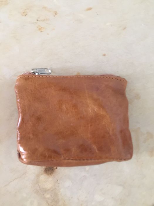 Porta moedas tunisino em pele