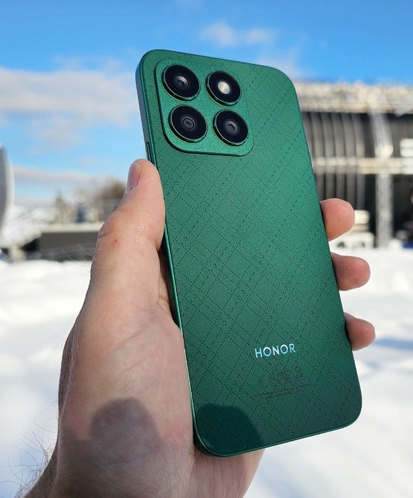Honor X7d 8/256 gb 6500 mah аккумулятор цвет black, ocean cyan