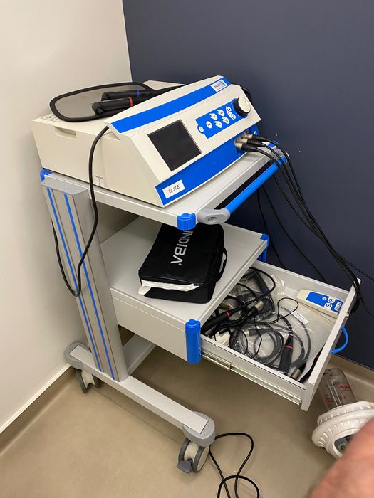 Indiba Elite, aparelho de fisioterapia.