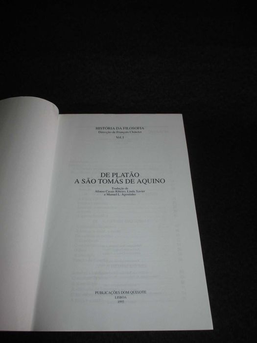 Livros História da Filosofia François Châtelet 2 Volumes