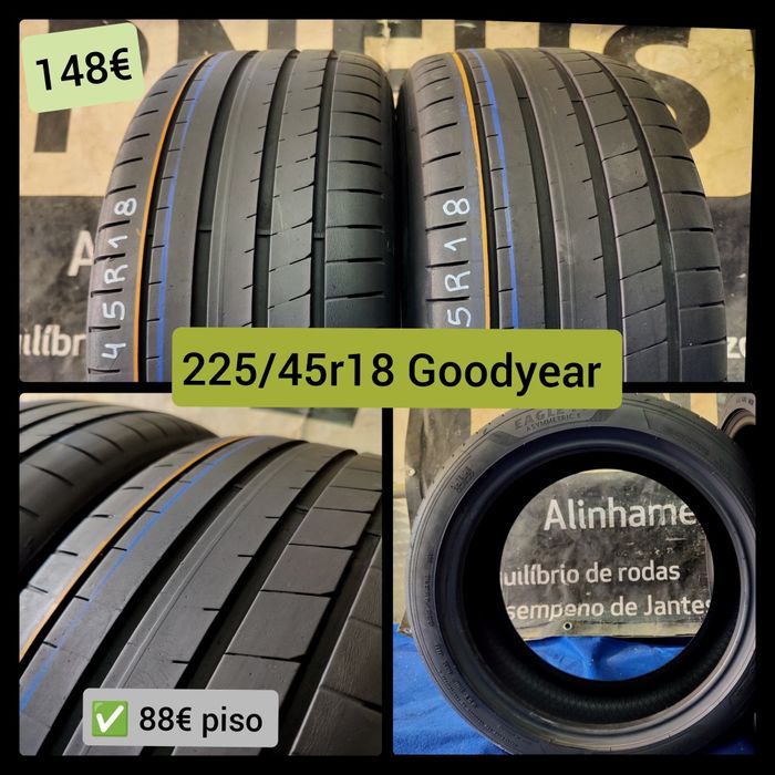 Pneus 225/45r18 225/50r18 semi novos