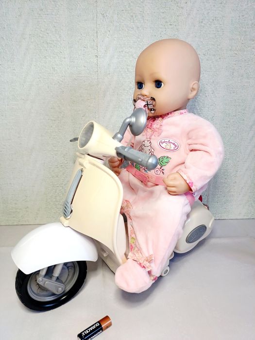 Скутер Baby Born Zapf Creation набір для пупса шезлонг годувальний Rus