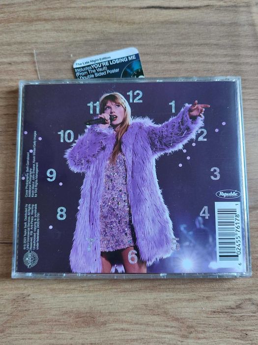 Płyta CD Taylor Swift Midnights The Late Night edition