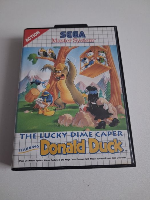Donald Duck Lucky Dime Caper Sega Master System