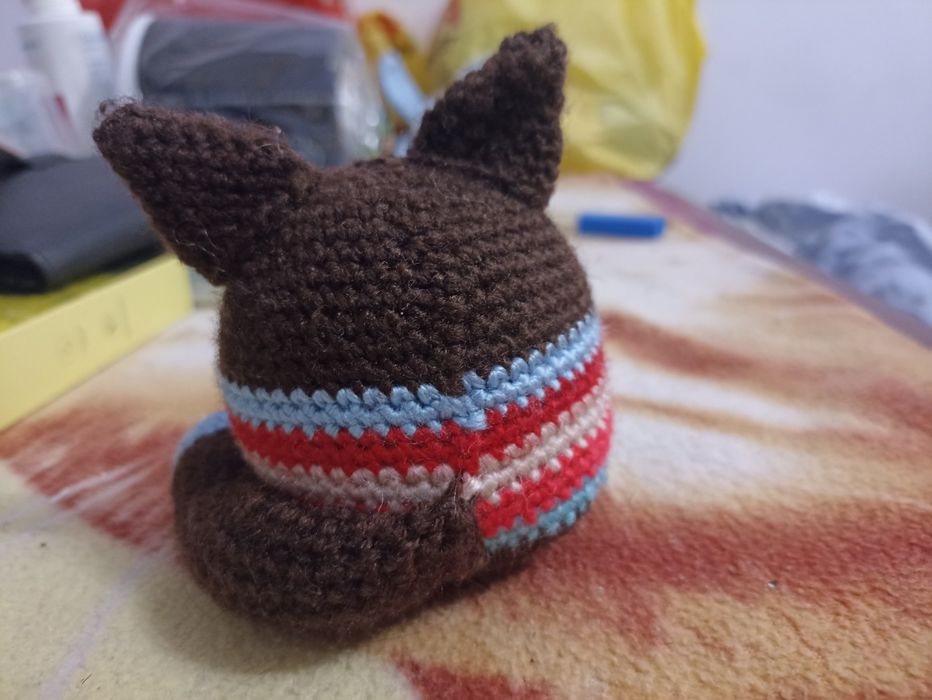 Вязанные игрушки крючком, ручной работы