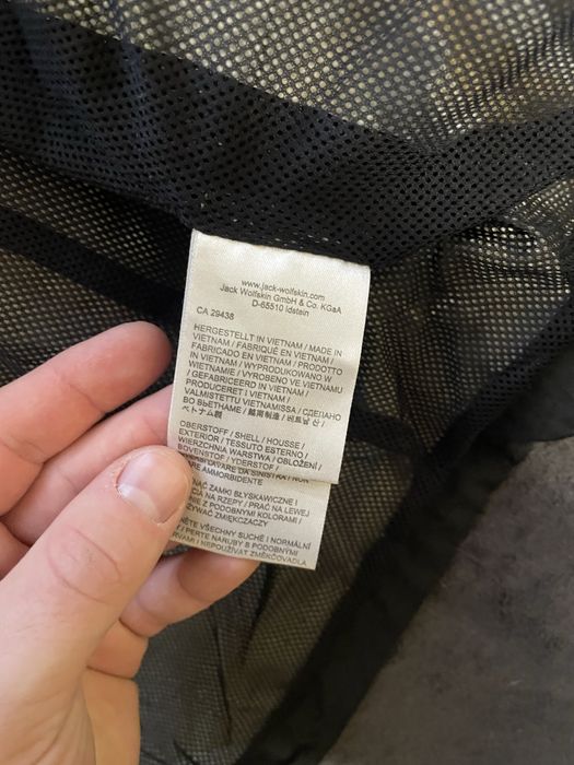 Теплая ветровка jack wolfskin