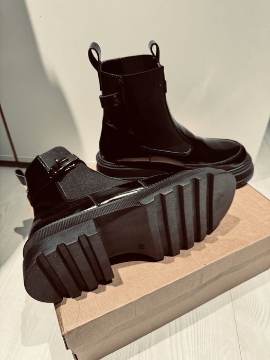 Ботінки, чоботи, Натуральні челсі, зима (39 розмір)