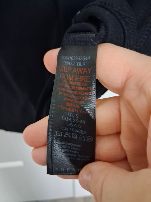 Topshop tshirt damski roz S 36