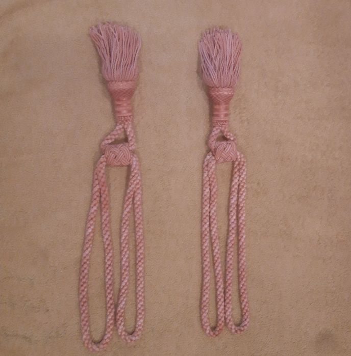 Conjunto elegante de cordões para segurar o seu cortinado