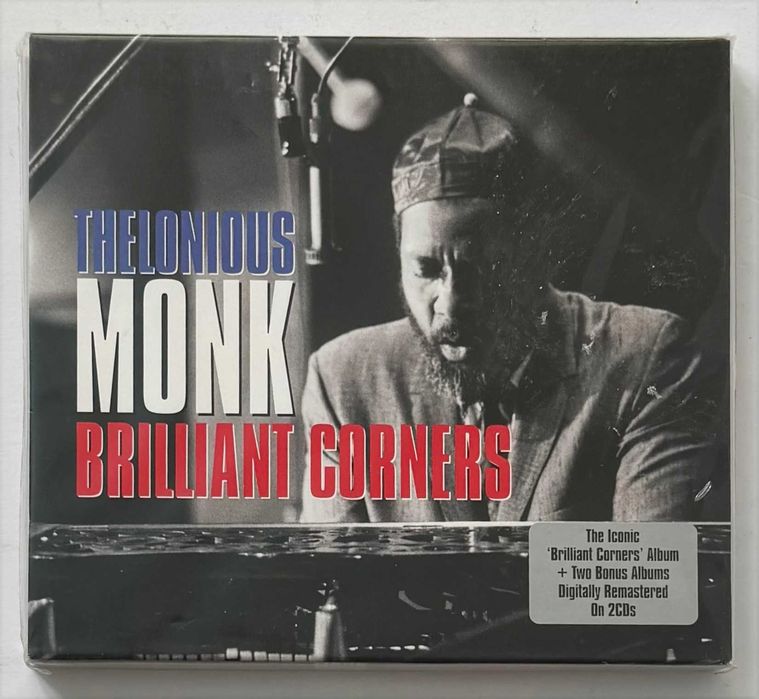 2CD_THELONIOUS MONK, Brilliant Corners. Disc 1: Brilliant Corners; Disc 2: Thelonious Inself. Novo e selado.