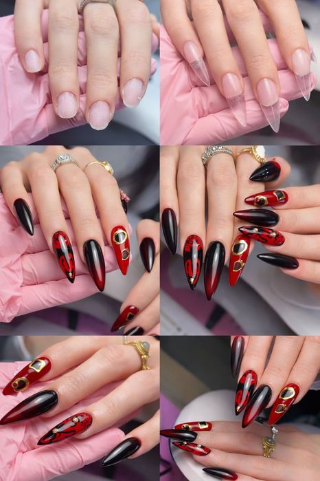 Unhas alongamento e esmaltação / sobrancelhas e pedicure