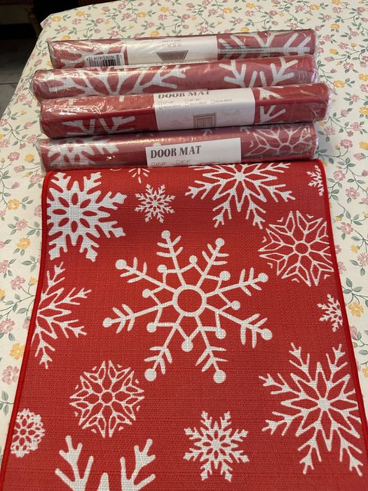 Tapetes de Natal – 8 unidades (7 por abrir)