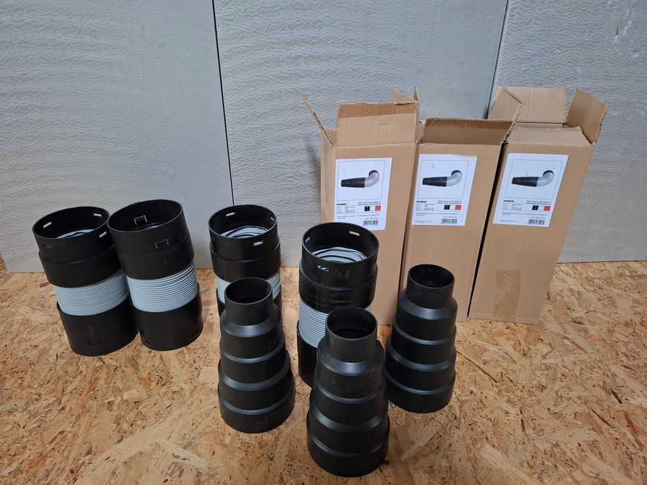 Redukcje,przyłącza komina Mdm