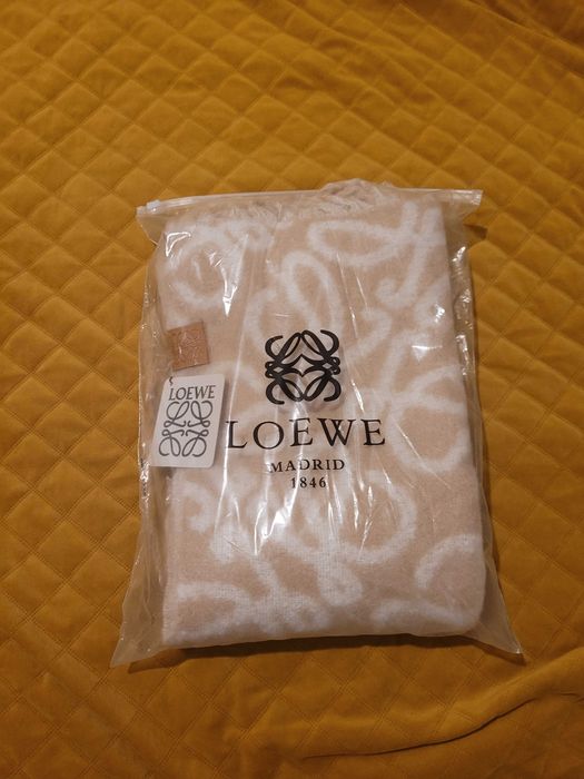 Szalik zimowy wełna alpaki Loewe