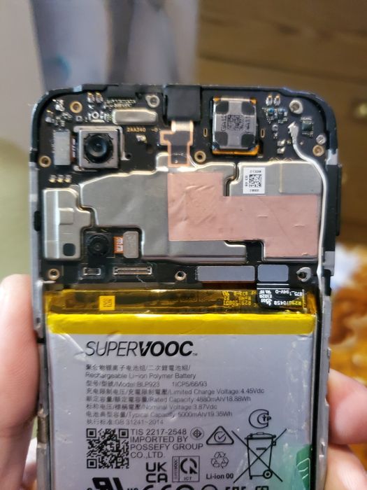 Oppo a57 разборка