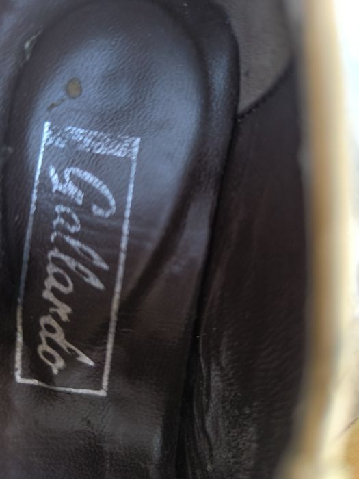 Sapatos profissionais de flamenco Gallardo
