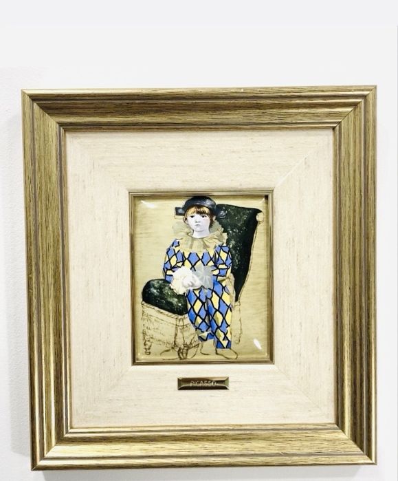 Picasso - Paul en arlequin.