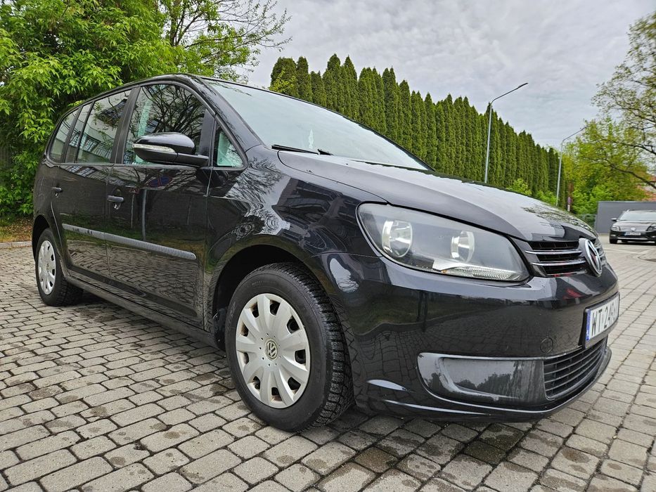 Volkswagen Touran 1,6 TDI-CR 105KM, 7-Osobowy, Serwisowany, 6-biegów !!!