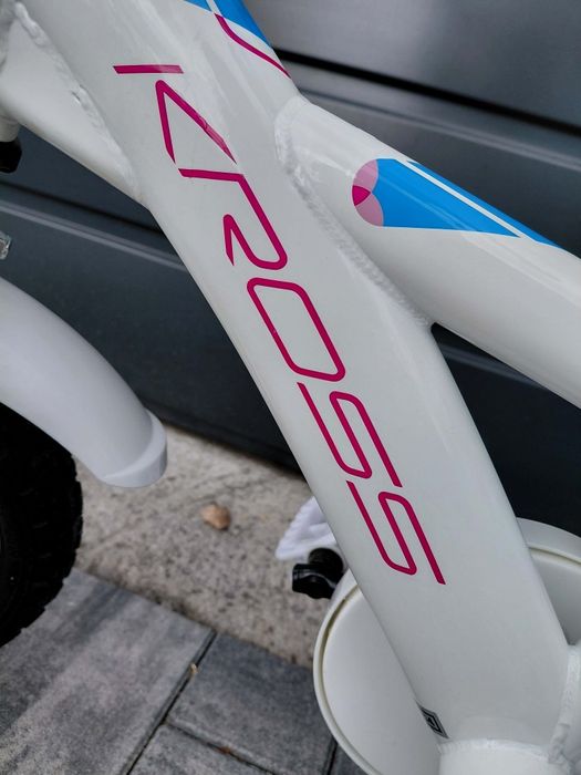 Rower Kross 12 cali + rączka do prowadzania
