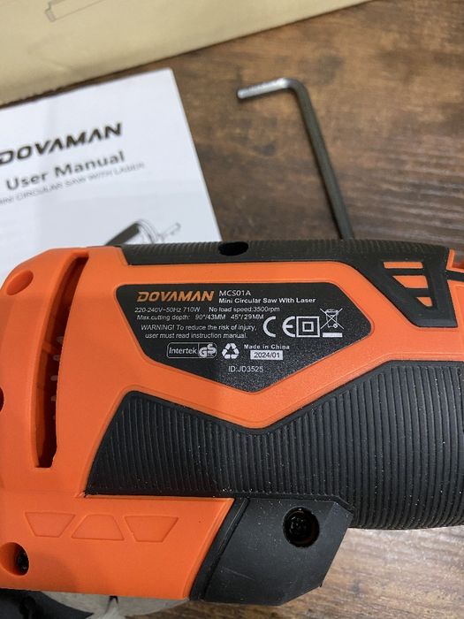 Пила циркулярна, міні пила, DOVAMAN MCS01A 710W 115мм Amazon