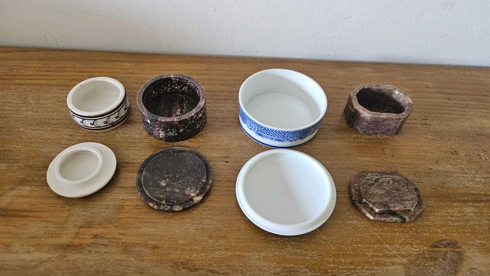Caixinhas de porcelana
