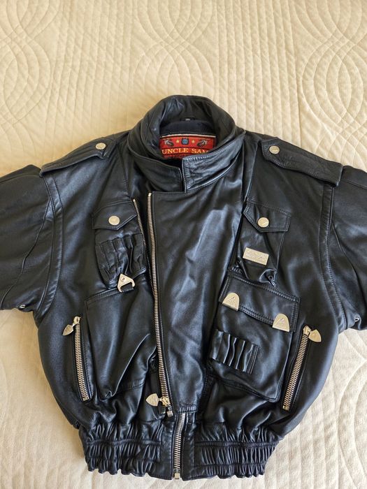 Kurtka skórzana Uncle Sam XL