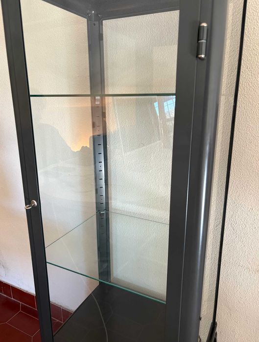 FABRIKÖR Vitrina - cinzenta - 57x150 cm COMO NOVA