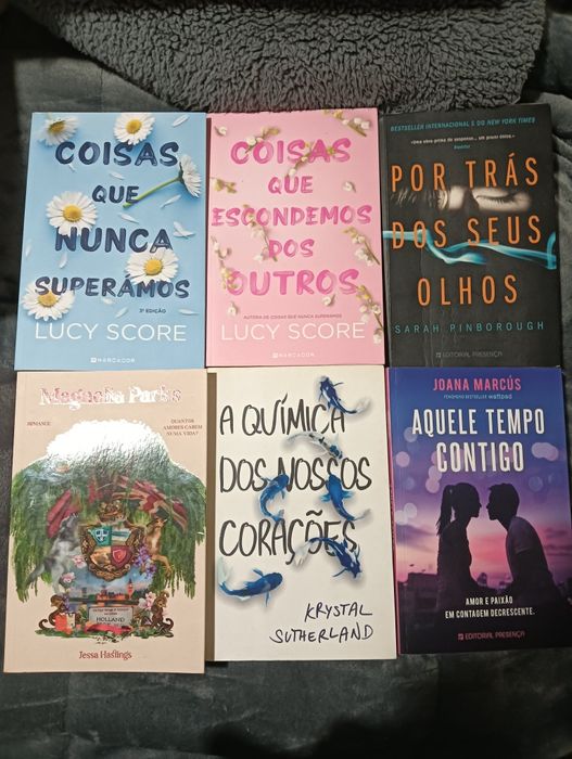 Pack de livros novos
