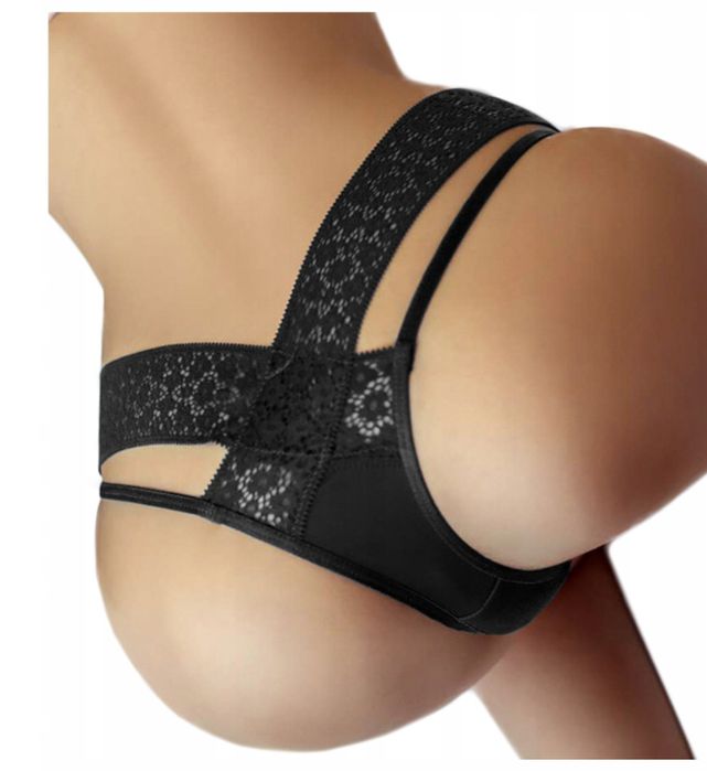 Majtki damskie stringi M białe 36/38